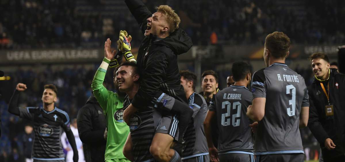 El Celta sobrevive en B&eacute;lgica y jugar&aacute; las semis de la Europa League