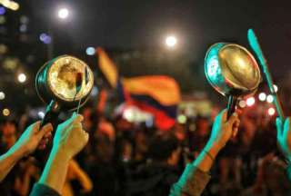 Cacerolazo por la Paz en Quito
