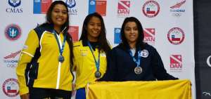 Ecuador se llev&oacute; 11 medallas en el Panamericano de Apnea Indoor en Chile