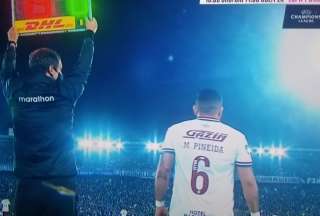 Mario Pineida debutó en Libertadores con Fluminense