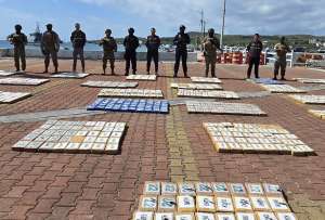 Decomiso en Gal&aacute;pagos afecta en USD 90 millones a estructuras criminales 