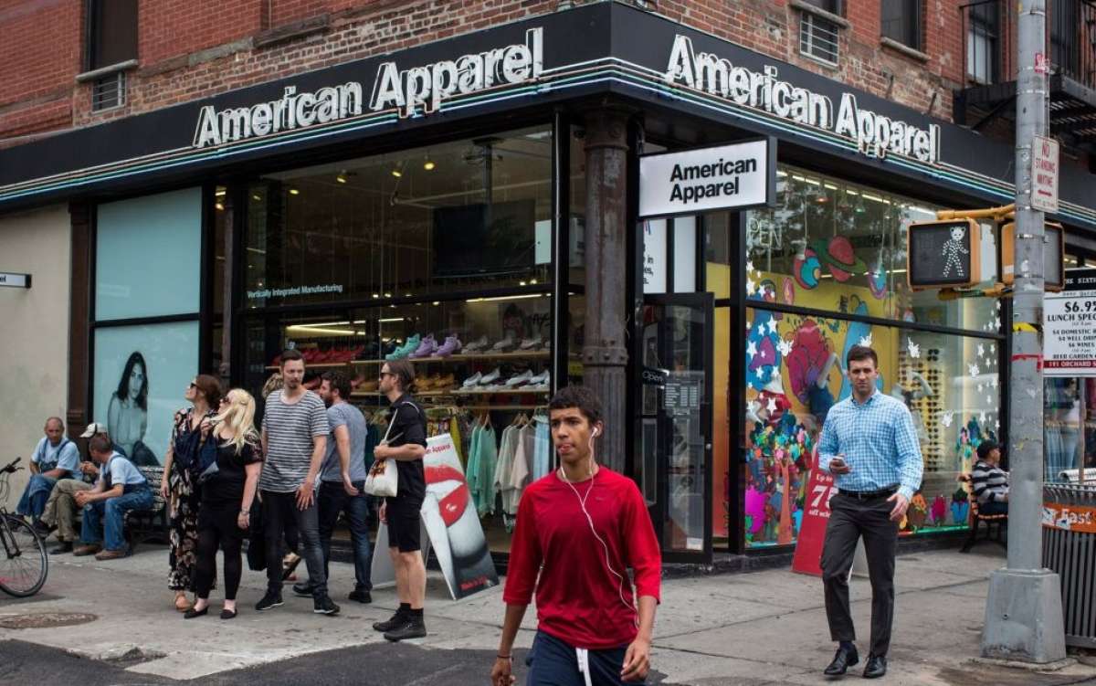 American Apparel se declara en bancarrota