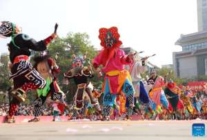 La danza Yingge se ha popularizado en los &uacute;ltimos a&ntilde;os durante la celebraci&oacute;n del A&ntilde;o Nuevo Chino en Guangdong, China.