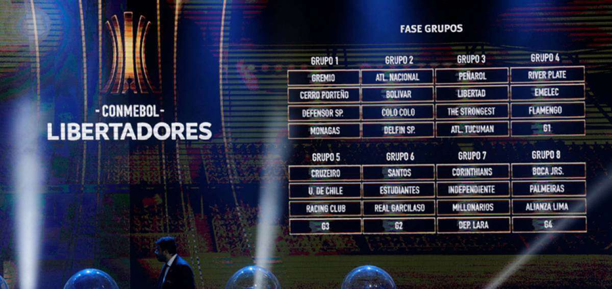 La fase de grupos de la Libertadores empieza con duelos atractivos