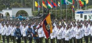 La ceremonia se realiz&oacute; con motivo de los 79 a&ntilde;os de la instituci&oacute;n policial.