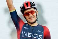 Richard Carapaz llegó sexto en la primera etapa del Giro de Italia 2022