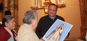 La imagen de la Virgen del Cisne estar&aacute; en el altar mayor de la Catedral de la Inmaculada hasta el 10 de mayo. 