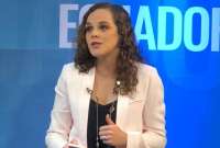 María Brown, ministra de Educación, avaló el cambio de modalidad en Durán.