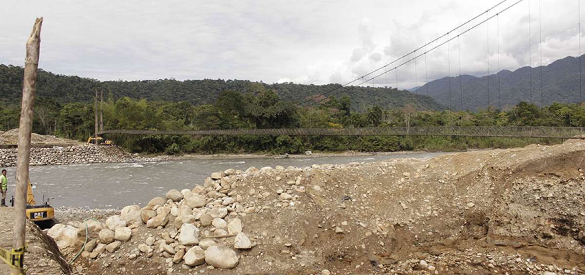 El nuevo puente se situar&aacute; a 2 km de distancia del anterior, en la comunidad Serena.