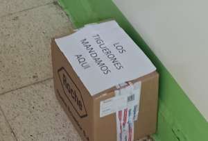 Este mensaje apareci&oacute; este lunes