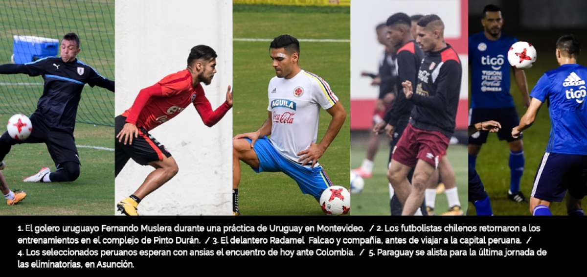 Sudam&eacute;rica se paraliza por las eliminatorias