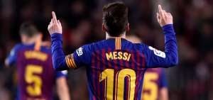 Lionel Messi, jugador del Barcelona, logr&oacute; el r&eacute;cord hist&oacute;rico de 400 goles en la Liga de Espa&ntilde;a.