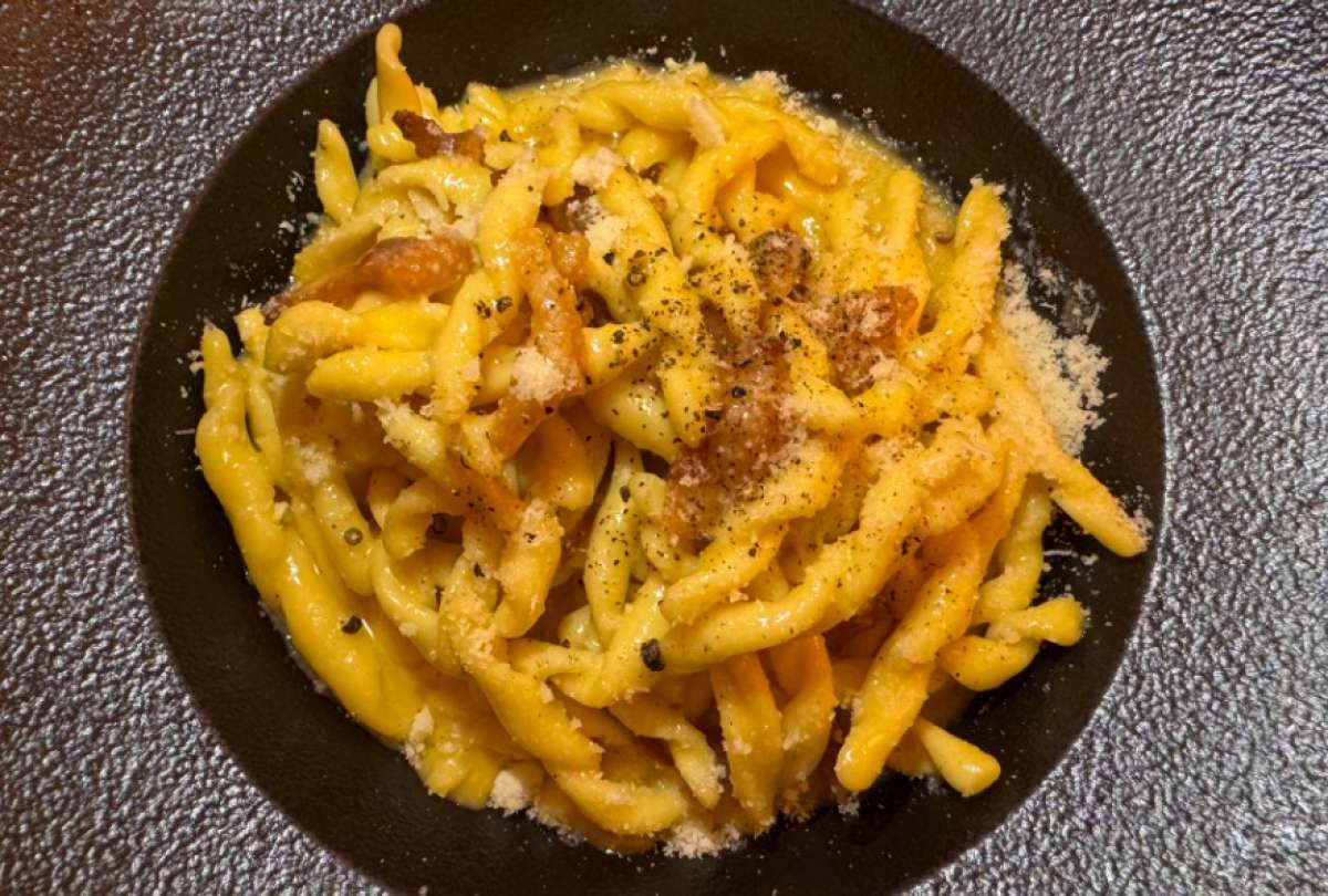 Fotografía de archivo de a 'carbonara', uno de los platos de pasta más emblemáticos de la cocina romana.