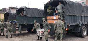 Ej&eacute;rcito reconoci&oacute; colaboraci&oacute;n de organizaciones civiles que donaron insumos de bioseguridad