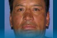 Edison Patricio Velastegui Guerrero, de 58 años, fue reportado como desaparecido el 13 de marzo de 2014