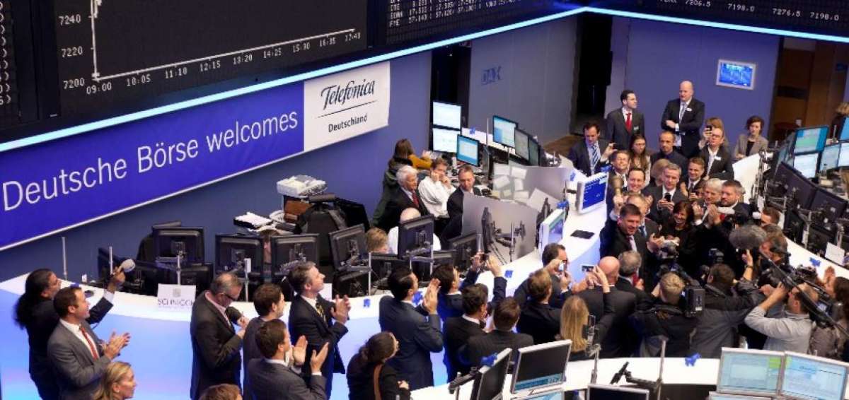 Imagen de archivo del Deutsche B&ouml;rse.