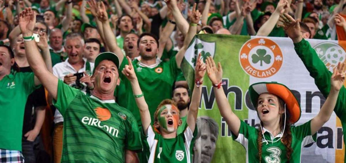 Fotos de la victoria de Irlanda frente a Italia en Eurocopa