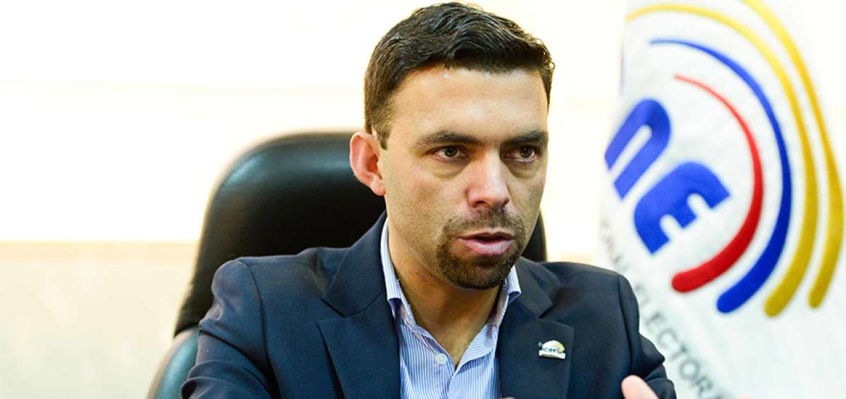 Juan Pablo Pozo, presidente del CNE