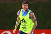 Rodrigo de Paul sufrió una molestia muscular en el entrenamiento de Argentina