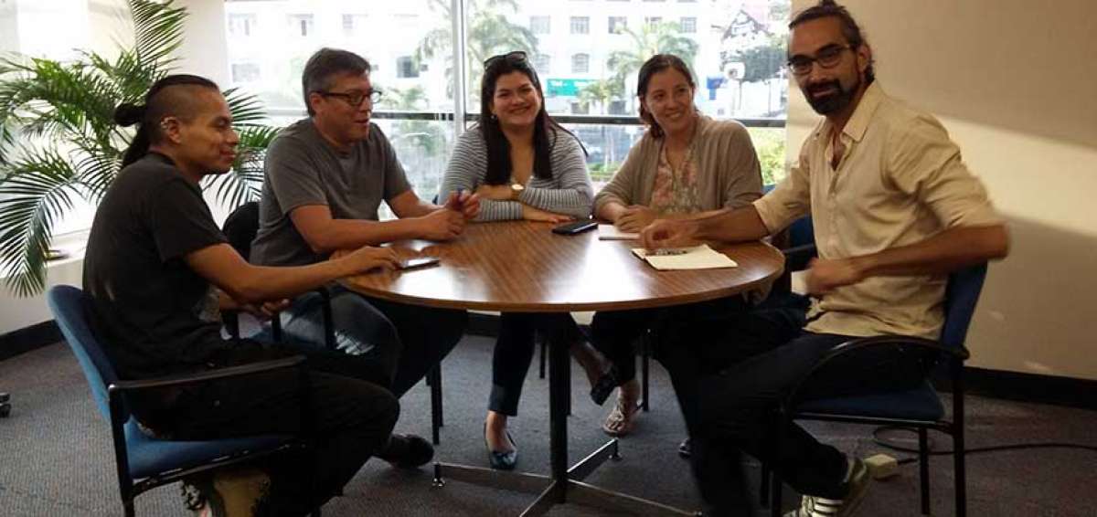 Siete gestores (faltan dos) plantean un modelo de programaci&oacute;n del MAAC Cine que funcionar&aacute; por tres meses en d&iacute;as ordinarios de la semana.