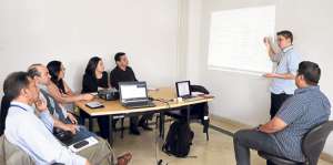 Los coordinadores regionales del diario, de diversos puntos del pa&iacute;s, recibieron un taller en Guayaquil. Foto: Eduardo Escobar / El Tel&eacute;grafo.