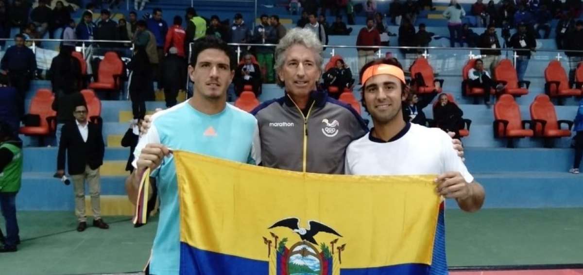 Ecuador se queda con el oro en los dobles masculino de tenis