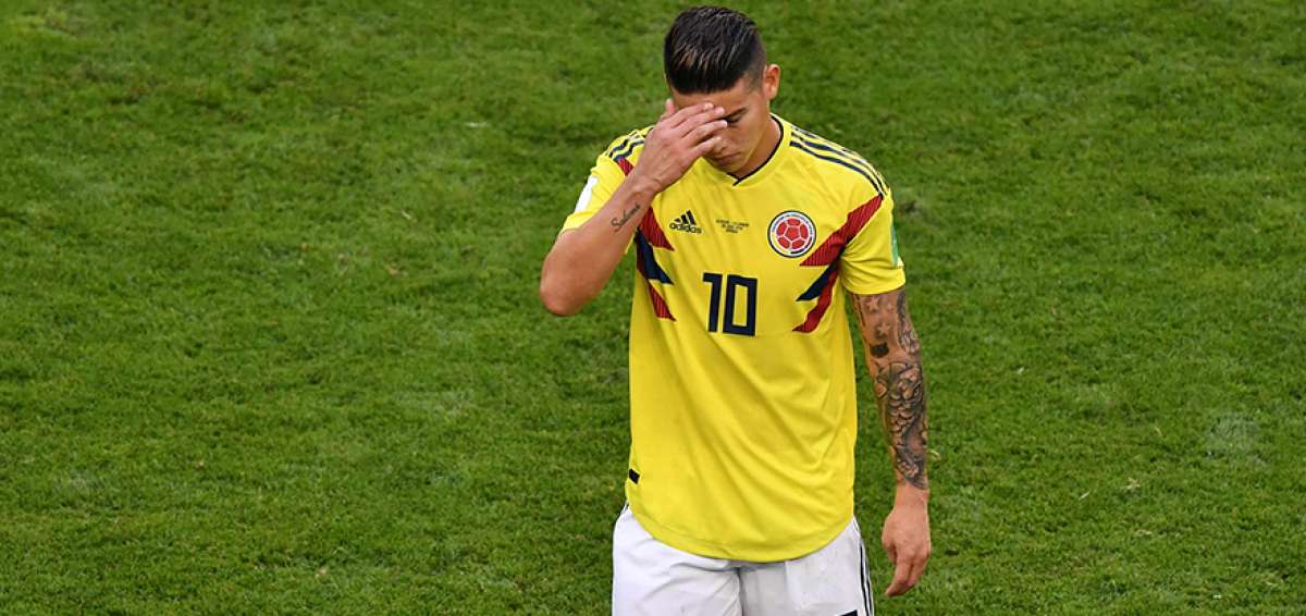 James tiene en jaque a Colombia e Inglaterra