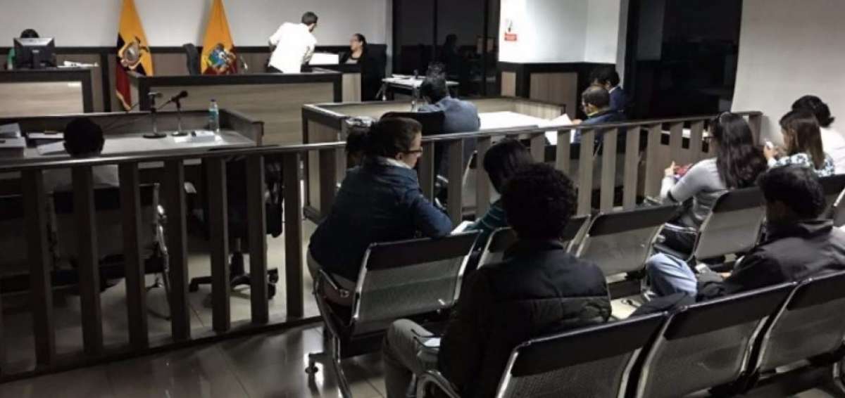 La audiencia de formulaci&oacute;n de cargos se llev&oacute; a cabo el s&aacute;bado en la Unidad de Flagrancia en Quito.