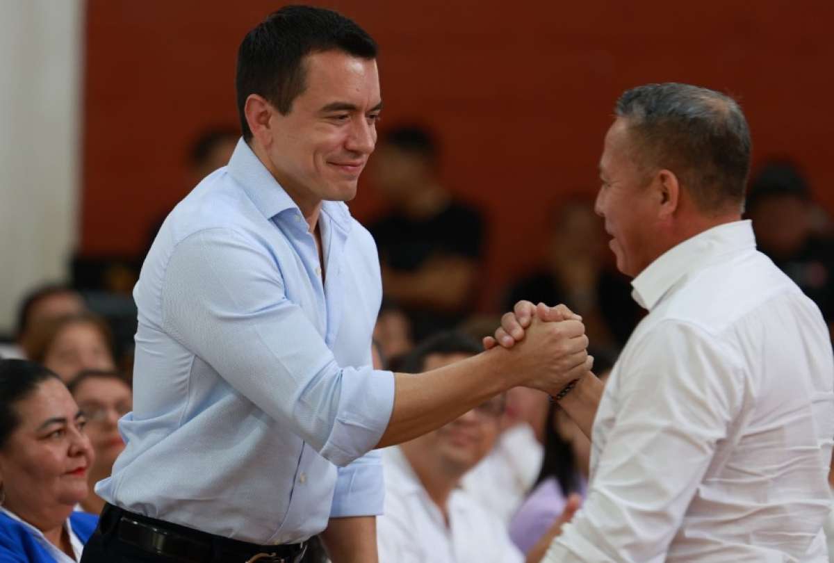 El presidente Daniel Noboa mencionó que su Gobierno emprende acciones para el fortalecimiento y transformación de la educación pública.