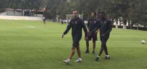 Alem&aacute;n se integr&oacute; a los entrenamientos en Pomasqui