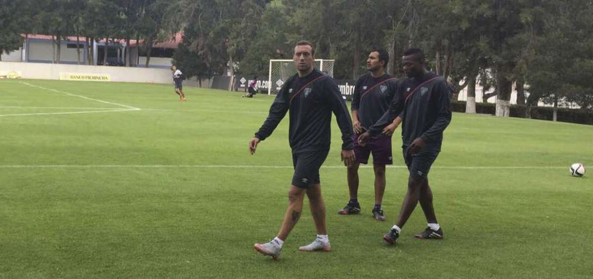 Alem&aacute;n se integr&oacute; a los entrenamientos en Pomasqui