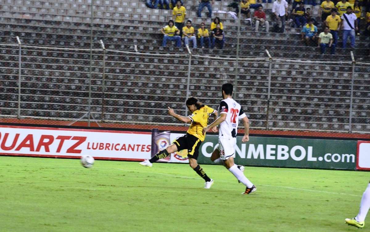 Blanco fue el autor del tanto con el que gan&oacute; el equipo guayaquile&ntilde;o. Foto: Eduardo Escobar / El Tel&eacute;grafo