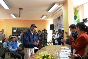 Este mecanismo de protecci&oacute;n agr&iacute;cola fue implementado por el Estado hace varios a&ntilde;os. Foto: Roberto Ch&aacute;vez / El Tel&eacute;grafo