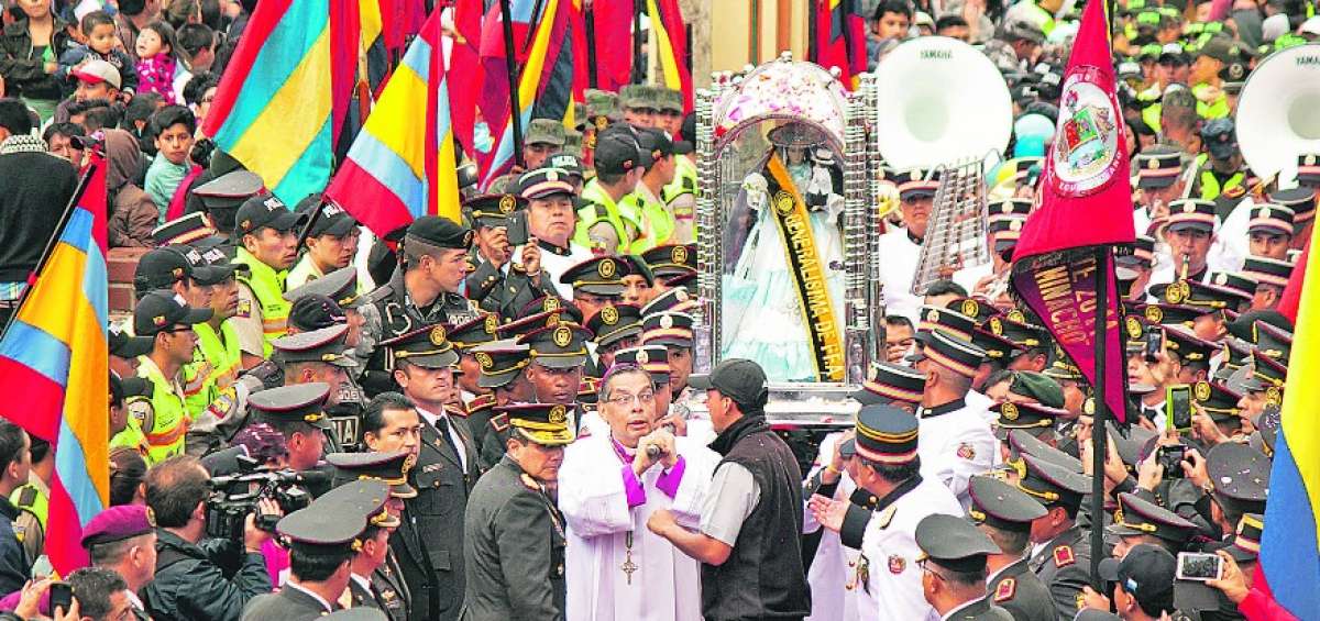 Los devotos de la Virgen del Cisne comenzaron a llegar a su bas&iacute;lica, esta romer&iacute;a se realiza todos los a&ntilde;os.