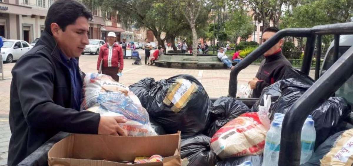 Azuay apoya en la crisis