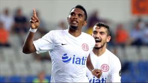 Etoo gana su primer partido como entrenador-jugador del Antalyaspor