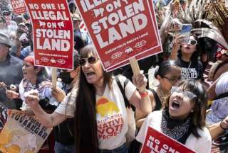 Un manifestante murió en una protesta contra Donald Trump en Utah