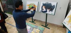 En el Museo de la Ciudad, en Cuenca, antigua Escuela Central, se desarrolla el simposio y la muestra internacional Conservaci&oacute;n.