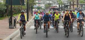 Con ciclopaseo se busca promover el turismo y el deporte en Parque Lago