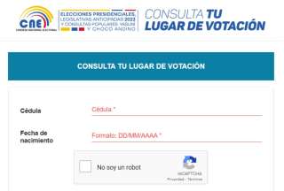 Cuatro opciones para conocer dónde votar el  15 de octubre del 2023 