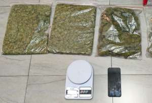16.1 kilos de droga fueron decomisados en Quito