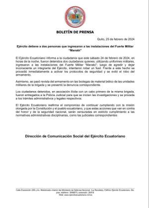El Ejército lanza la Doctrina Equinoccio y una plataforma de educación en línea