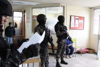 La Fiscalía del Ecuador coordinó un allanamiento en torno al caso Bernal.