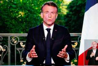 Emmanuel Macron disolvió el parlamento francés