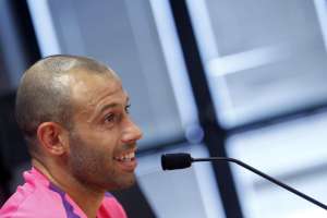 Javier Mascherano es uno de los referentes del equipo a pesar de no ser capit&aacute;n. Foto: EFE