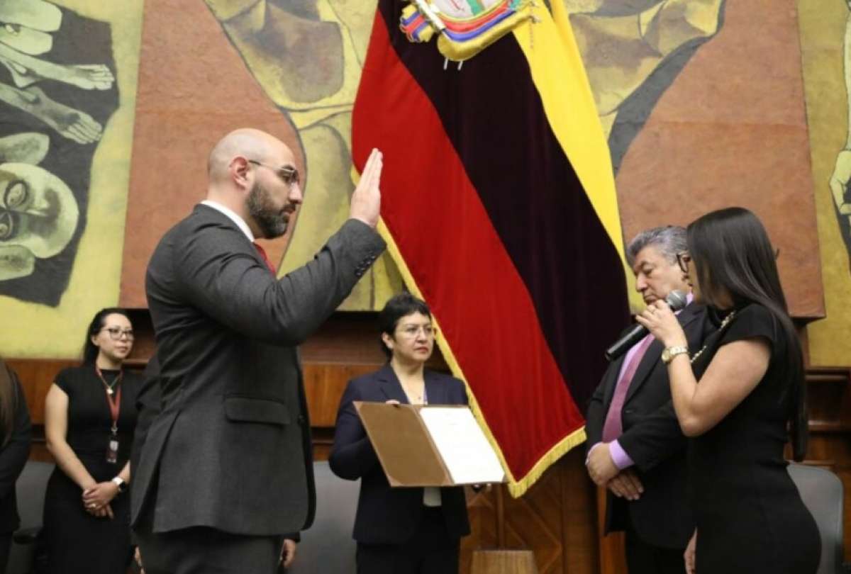 Mario Godoy, en la Asamblea Nacional. 
