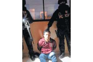 Meder Suche fue capturado en un trabajo coordinado entre la Fiscal&iacute;a y la Polic&iacute;a. Foto: 