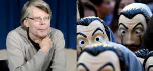 Stephen King &ldquo;toca las puertas&rdquo; de 'La Casa de Papel'