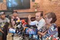 José Becerra se pronunció el domingo 6 de agosto en rueda de prensa.