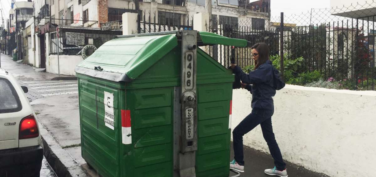 La capital de Tungurahua fue una de las primeras ciudades en tener el servicio de contenerizaci&oacute;n de basura. Los ecotachos (contenedores) est&aacute;n en toda la urbe.
